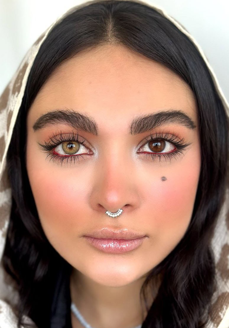 لنز رنگی عسلی یونیک کارامل - Image 3