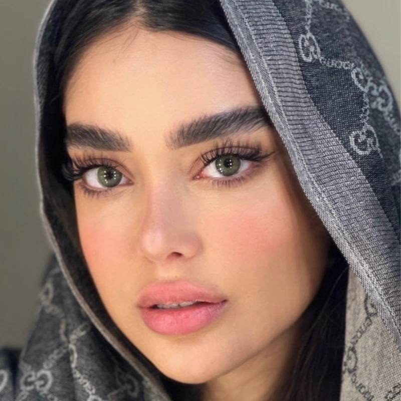 لنز رنگی سبز رز کلارا گرین - Image 3