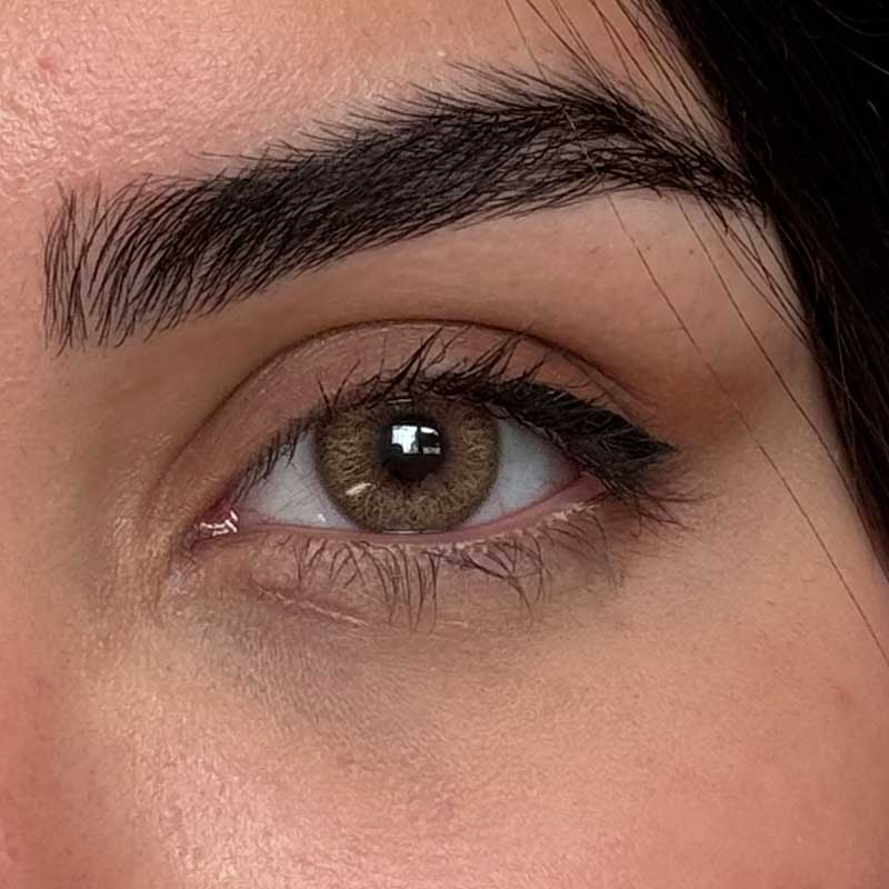 لنز رنگی عسلی رز لیلی براون - Image 4