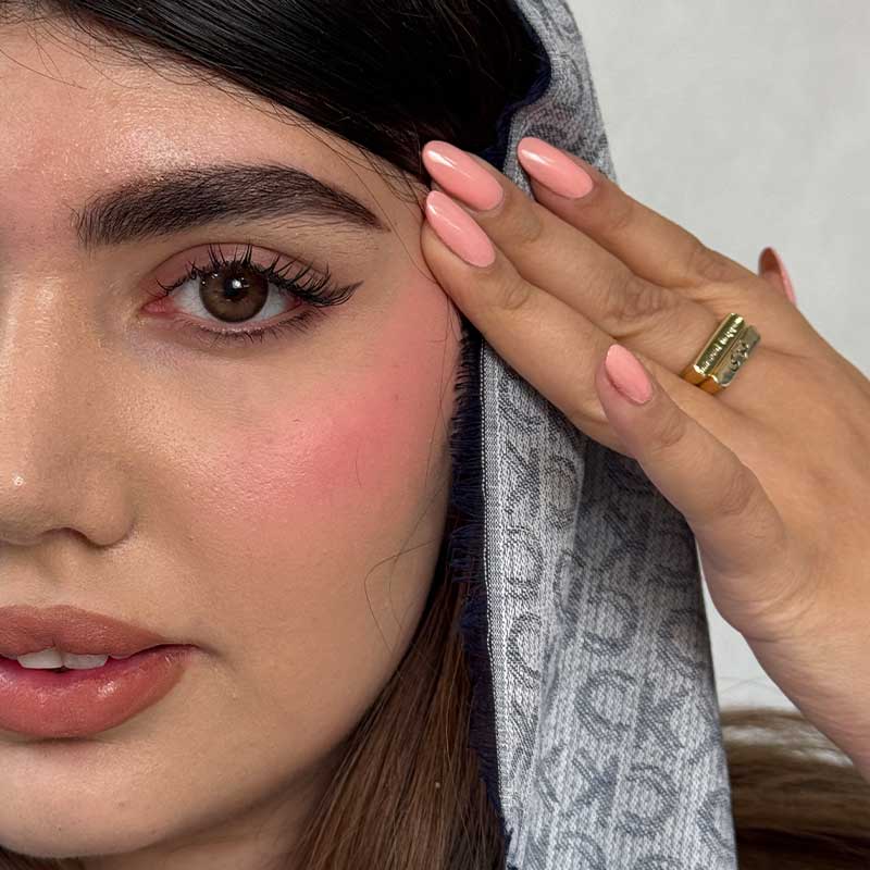 لنز رنگی عسلی رز اُرکید براون - Image 3
