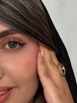لنز رنگی سبز رز اُرکید گرین