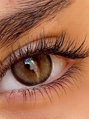 لنزآماندا آلموند دیزرت طوسی عسلی دور دار فصلی