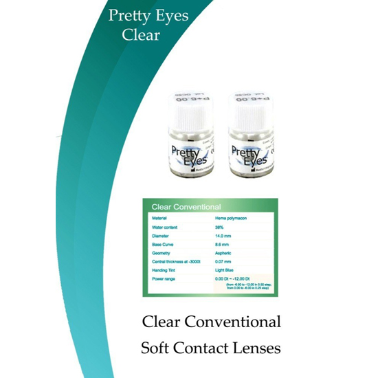 لنز طبی سالانه مارشال Pretty Eyes - یکعدد